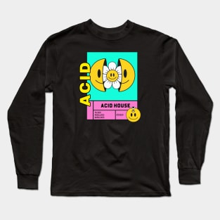 ACID HOUSE - Flower Long Sleeve T-Shirt